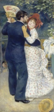  country Pintura - Danza en el Country maestro Pierre Auguste Renoir